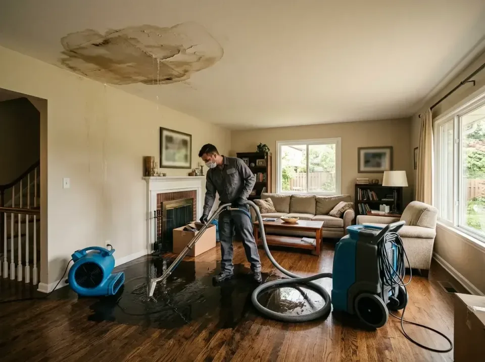 attic-pipe-burst-ceiling-drip-008 — frequently asked questions, Water Damage Restoration & Carpet Care in Kenhorst, PA